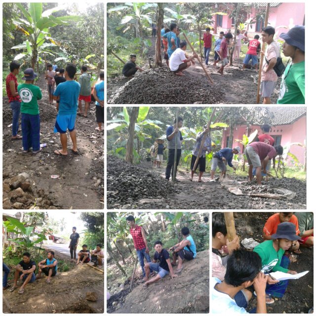 Pak punduh pasirjoho saep.. Ju nyatet daftar hadir bakti ngakutan split cor gang cimarga panjang 450M <a href="/InfoJatiwaras/">#jabar #indonesia</a>