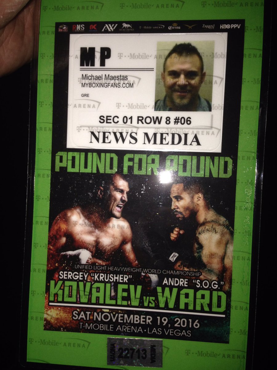 MyBoxingFans in the house!