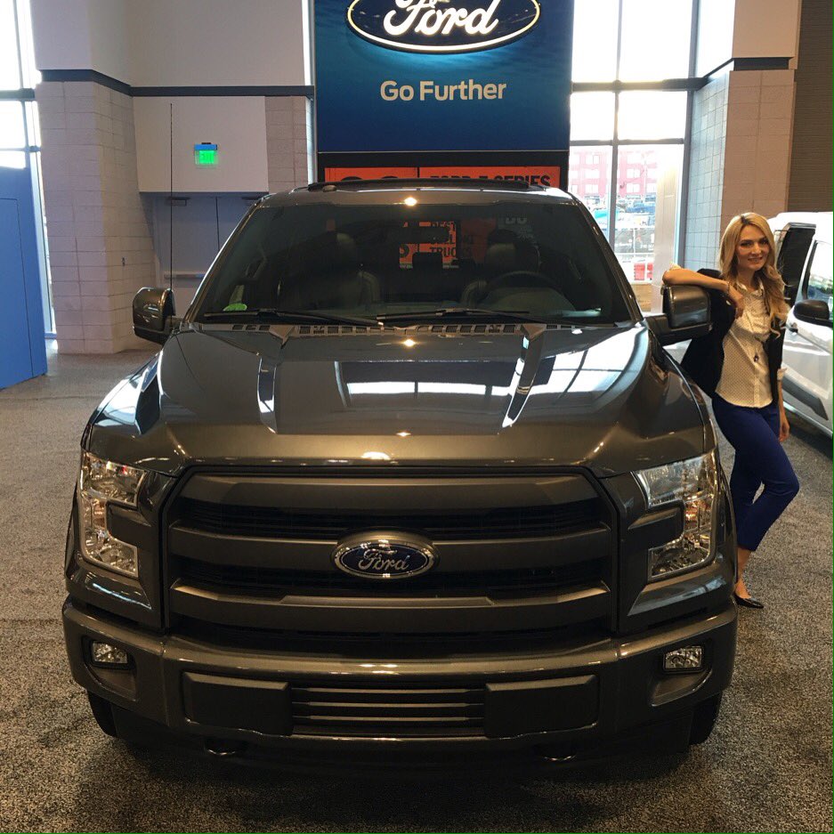 Ford_Dione's tweet photo. Hello from the #NashvilleAutoShow! Can you spot me next to the F-150 Lariat? Open until 9pm today @NashAutoShow #BuiltFordTough #F150 https://t.co/ZiDGQSnkvg