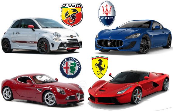 Italian Car Brands Logos