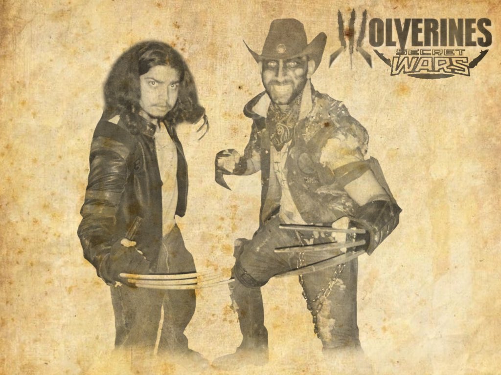 negator7's tweet photo. #Wolverines 4 is here. #LAComicCon16 #Wolverine #MadMax #StanLeeLaComicCon #Cosplay #SecretWars #Negator7 #LACC https://t.co/RXUjrfJzkx
