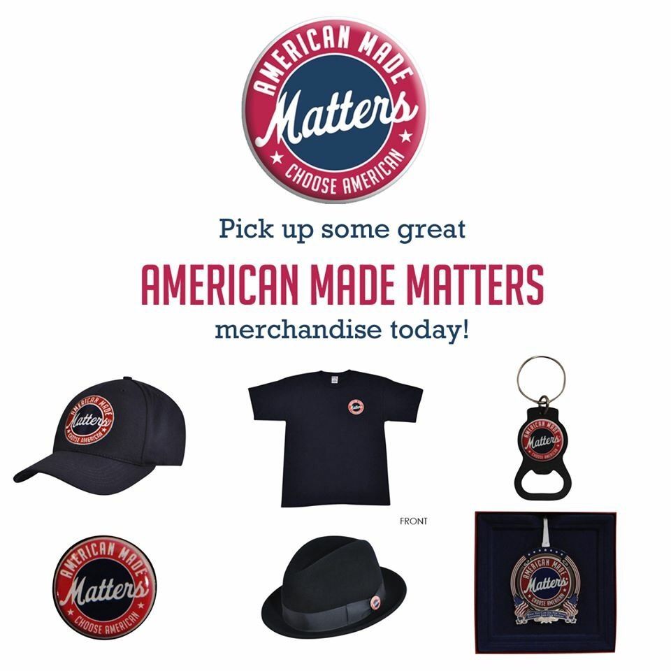 USMadeMatters's tweet photo. Celebrate #AMMDay! Get your official #AmericanMadeMatters gear today. Seriously. Do it right now! 😄🇺🇸💪 https://t.co/yM9BcadZYV https://t.co/0i4M5hAJ6O