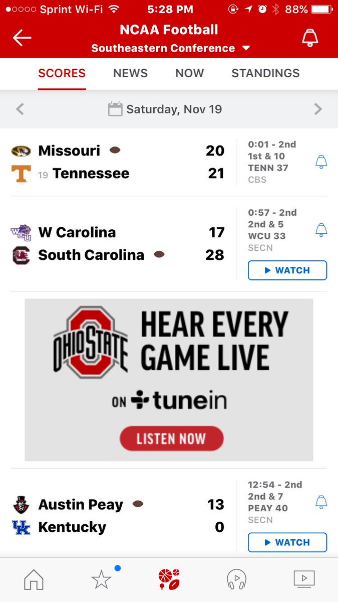 brycehodge9's tweet photo. Look out! SEC with some top notch non conference opponents. W. Carolina, Austin Peay, LA Laf., UTSA, Chattanooga, and Bama A&M. #SECTough https://t.co/MCHR7qhO4t