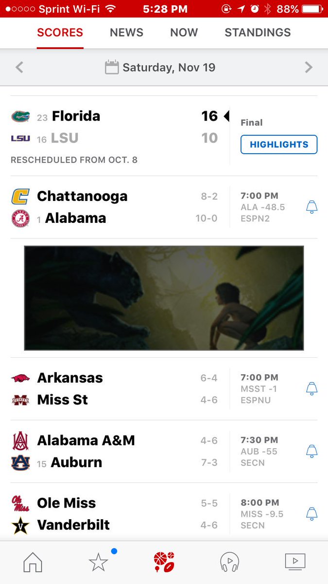 brycehodge9's tweet photo. Look out! SEC with some top notch non conference opponents. W. Carolina, Austin Peay, LA Laf., UTSA, Chattanooga, and Bama A&M. #SECTough https://t.co/MCHR7qhO4t
