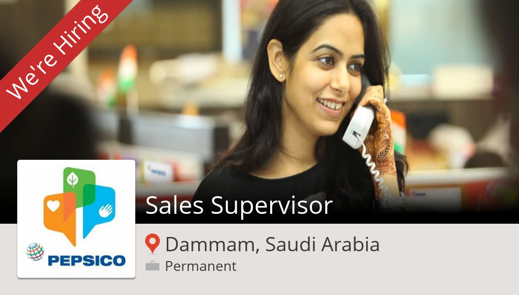 #PepsiCo is hiring! #Sales #Supervisor in #DammamSaudiArabia, apply now! #job workfor.us/pepsico/q86zn1…