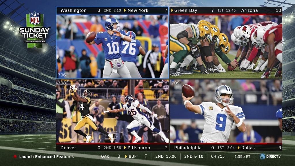 nfl sunday ticket 4 game mix