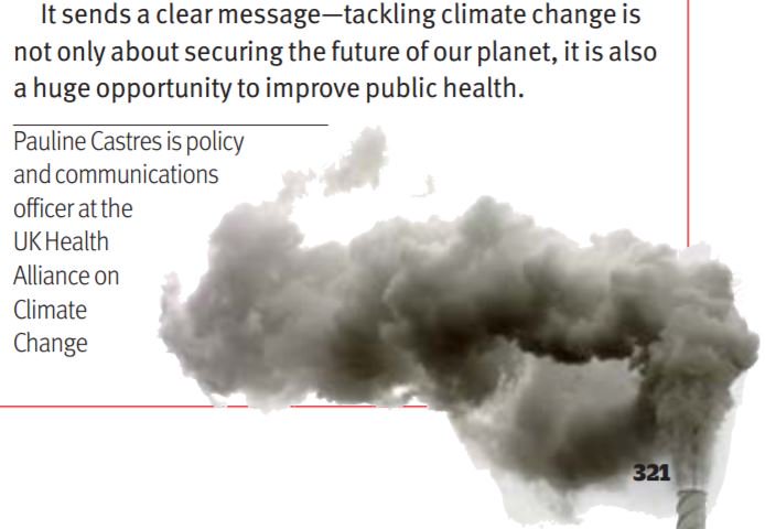 A coal free future in UK
<a href="/PaulineCastres/">Pauline Castres</a> <a href="/UKHealthClimate/">UK Health Alliance on Climate Change</a> <a href="/bmj_latest/">The BMJ</a>
blog
(Currently up to £3.1bn/y NHS costs)
bmj.com/bmj/section-pd… p321