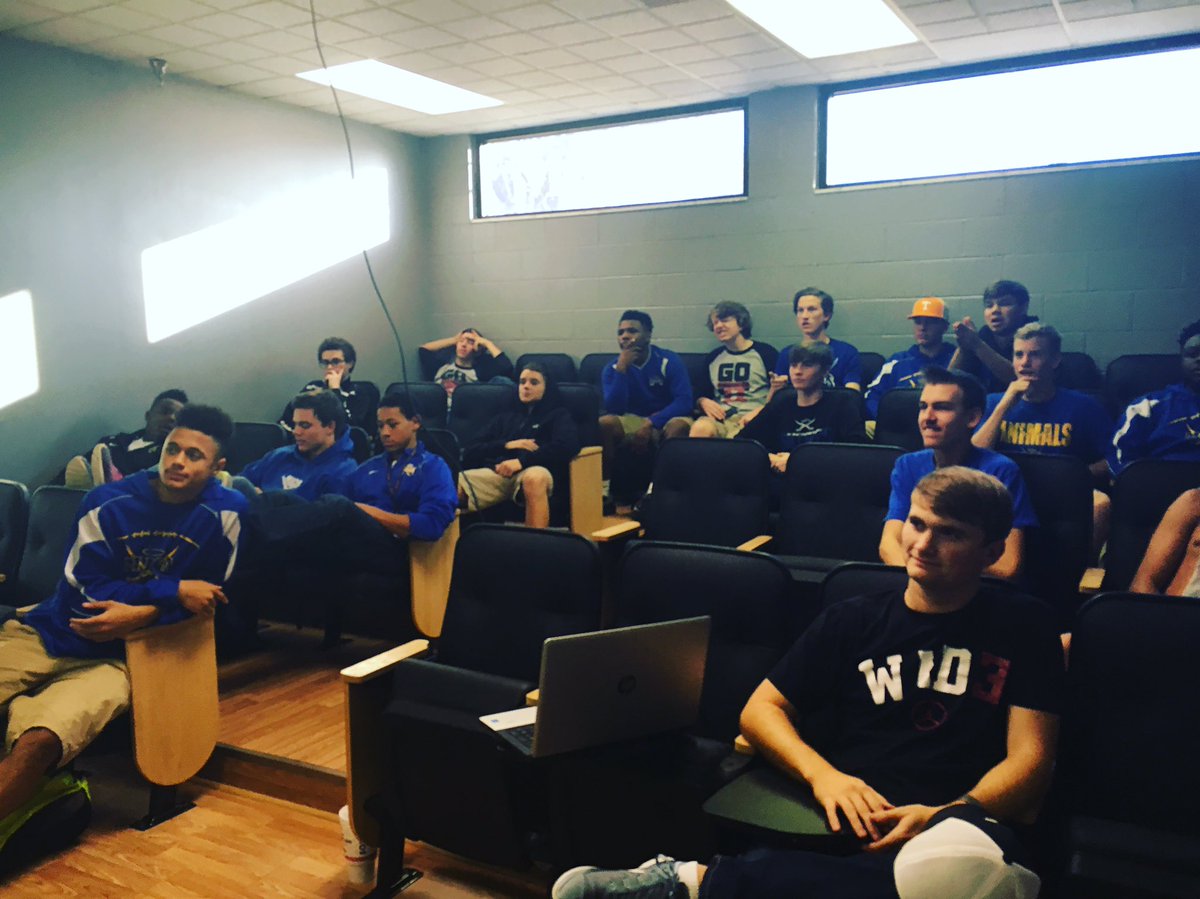 mjcaathletics's tweet photo. MJCA high school basketball preparing to study game film in the new athletics media room. https://t.co/ZfUiui3rea
