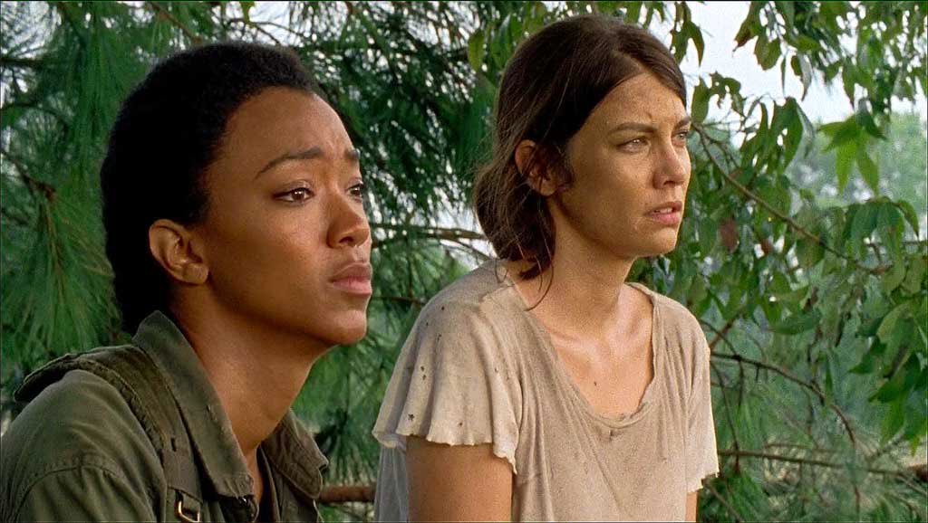 TWalkingDWorld's tweet photo. Maggie and Sasha have always been there for each other. Now it's time for them to come together to honor Glenn and Abraham.
#TheWalkingDead https://t.co/mJt8AsmRAp