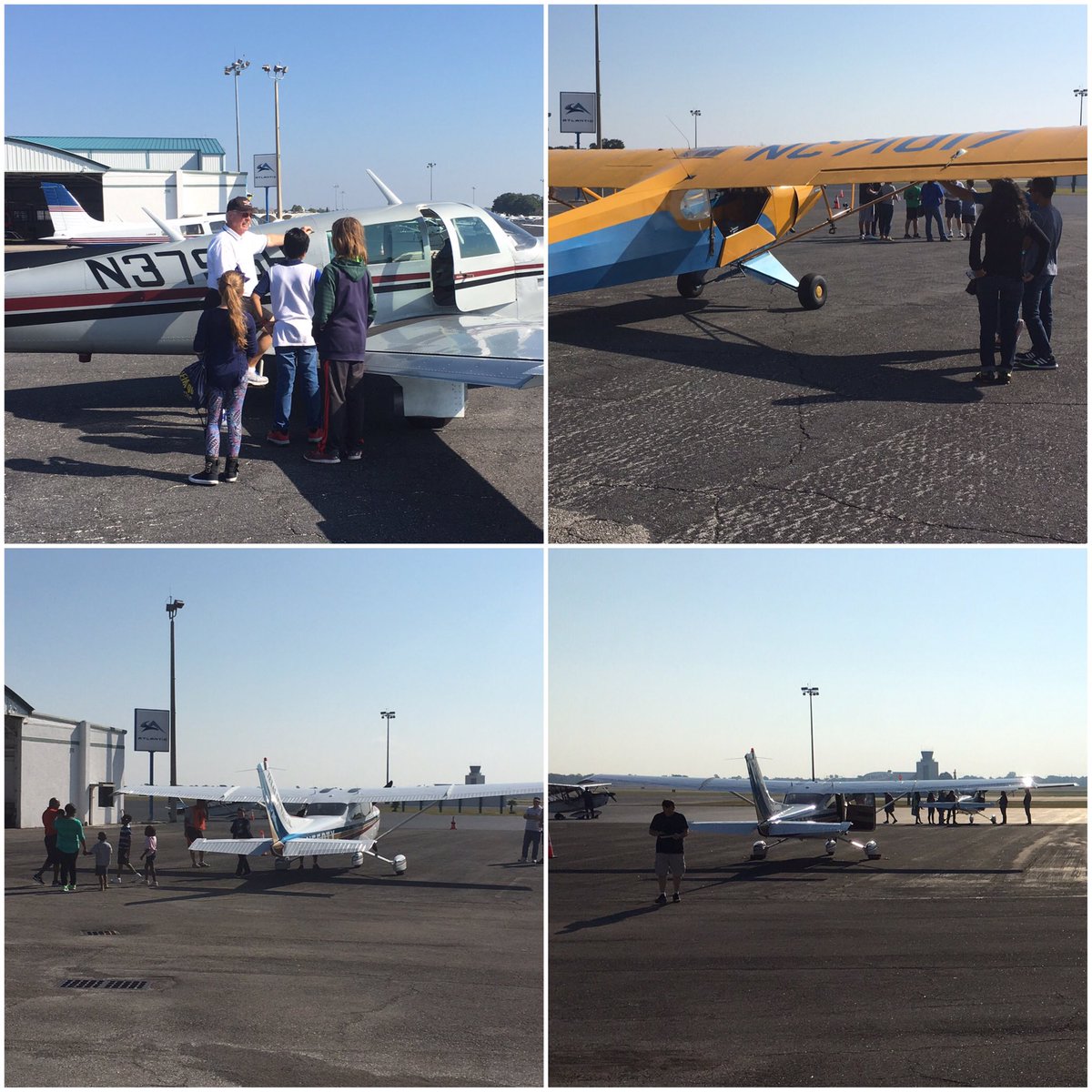 delvallepj's tweet image. Supporting our youth in aviation. Young Eagles Rally at Orlando Executive EAA Chapter #74 #funflying #korl