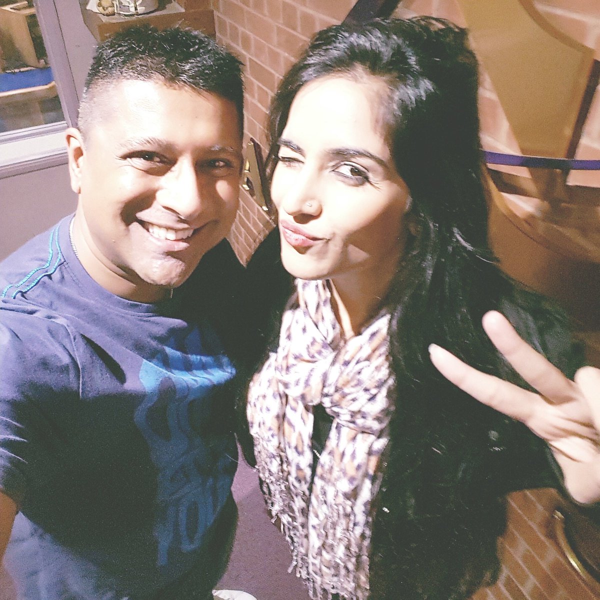 AkshayPatel's tweet photo. A big woop woop to @HarshiMad for a totally rocking interview tnte on @SabrasRadio #Mumbai #Singer #SuperTalented @MikaSingh @Firstpicfilms https://t.co/VAzfpqcL4g