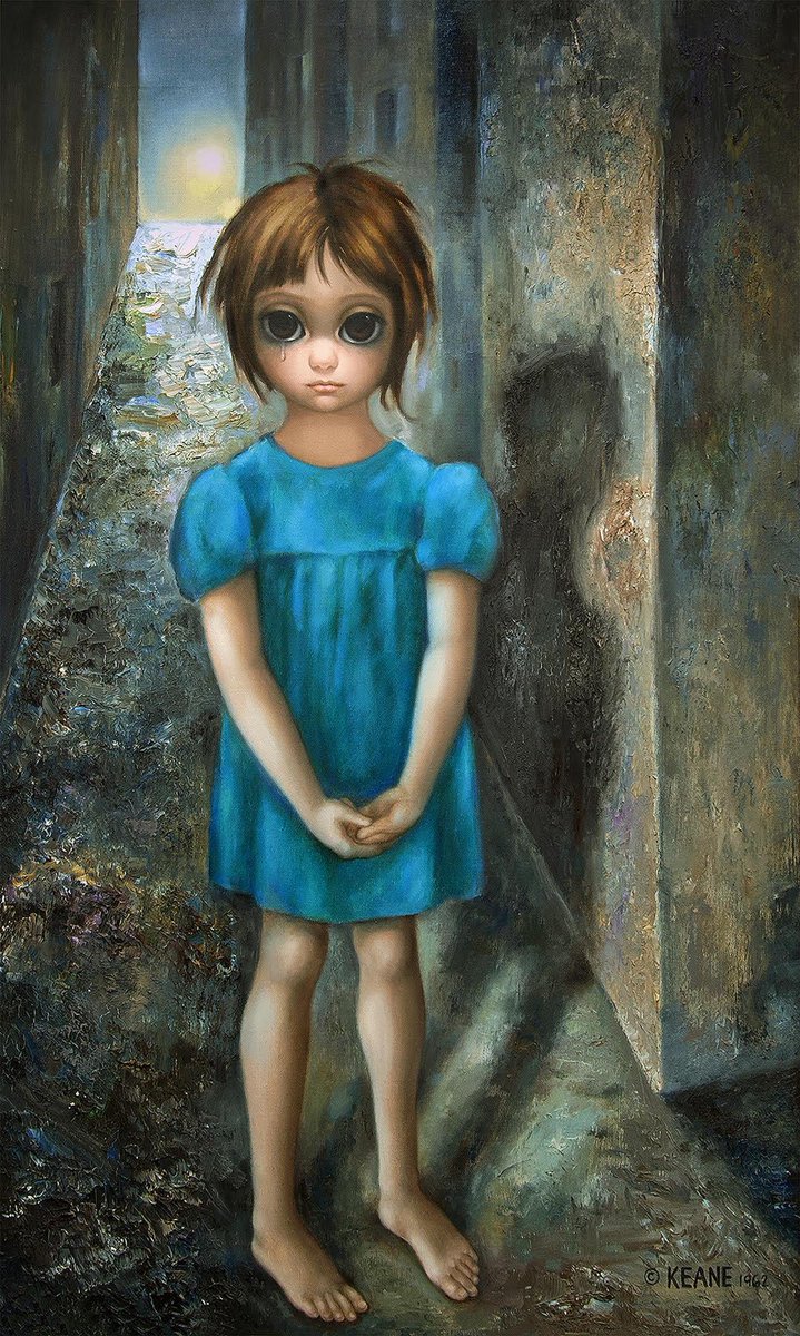 Brindille_'s tweet photo. "The First Grail" by American #artist Margaret Keane
#painting https://t.co/dy6Ru8OYnv