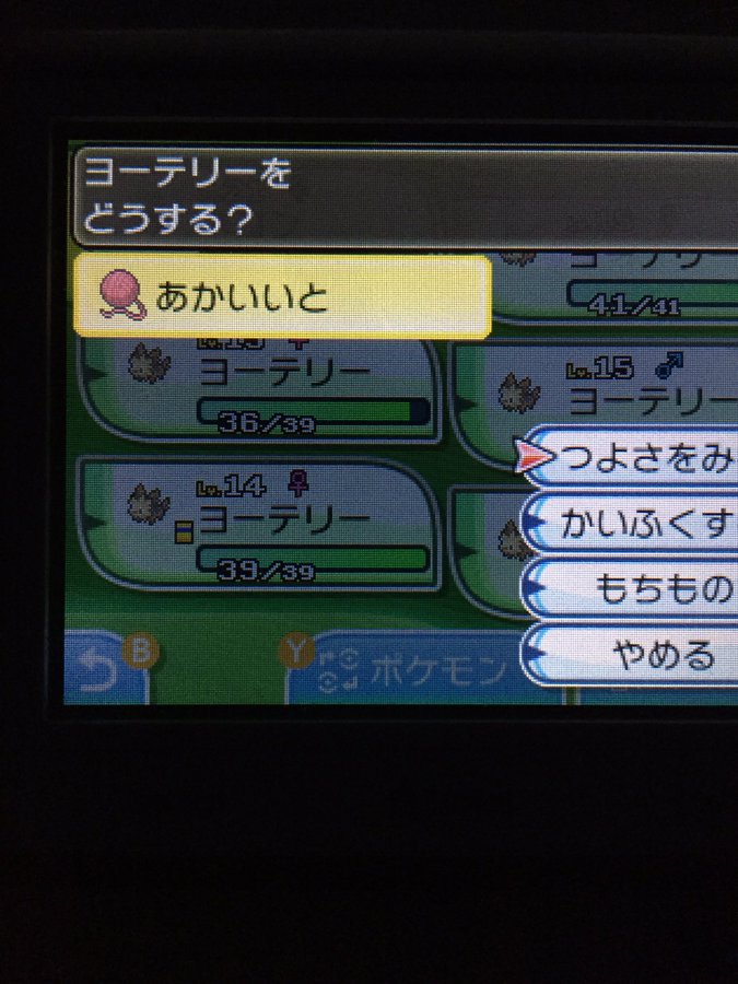 かわらずのいし 赤い糸 メタモン 入手方法 日本語教師トレーナーkentのポケモン語学学習日記