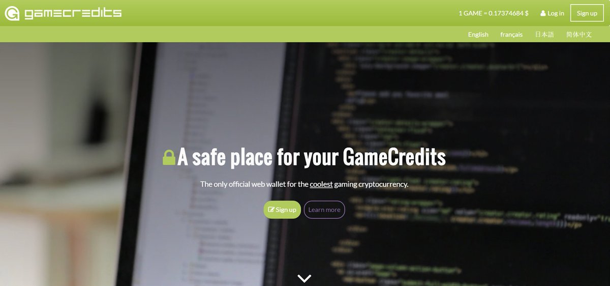 gamecredits's tweet image. Sign up on our web wallet to be eligible for our Dec 7th Thunderclap giveaway! wallet.gamecredits.org 
 #blockchain #altcoin #crypto