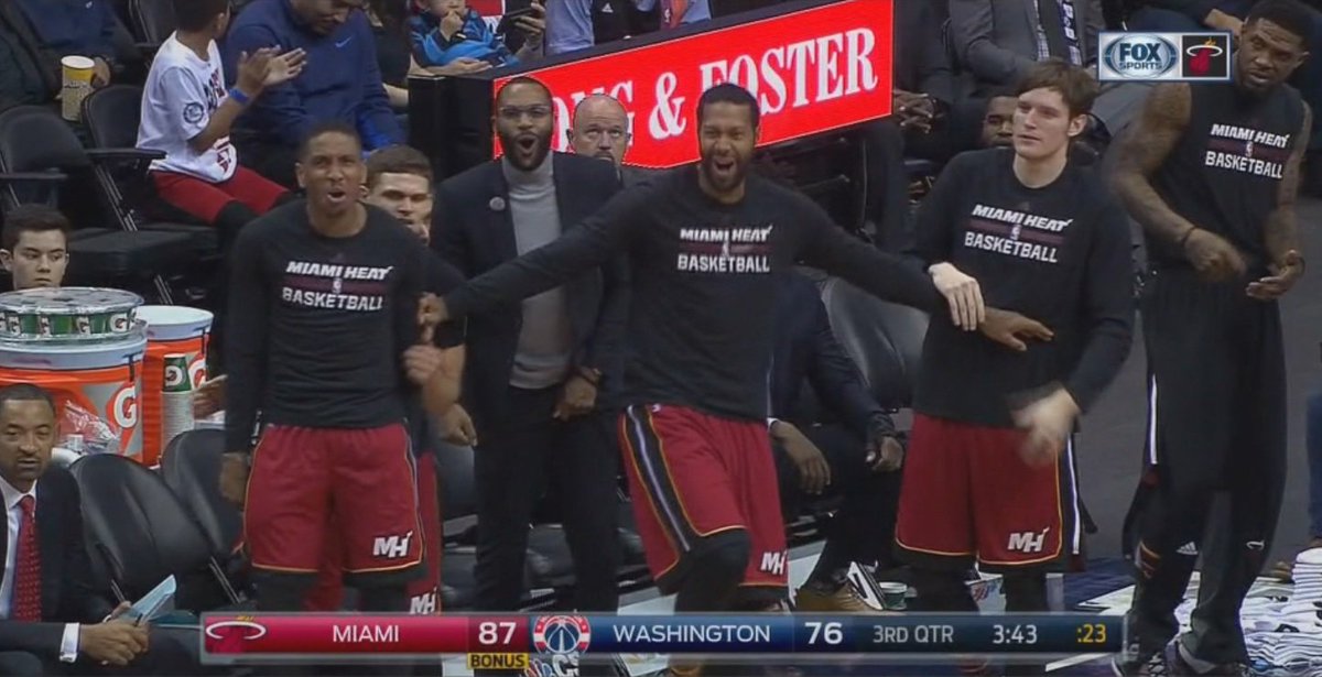 WIN STREAK: Heat beat Wizards to win consecutive games for first time this season bit.ly/2g9r1iF?utm_me… https://t.co/ajOZ0KqmYQ