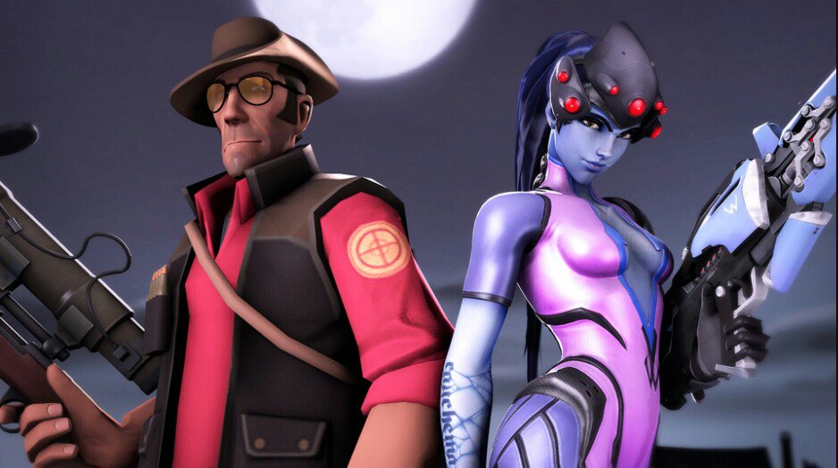 Just me and Widowmaker. We are best!