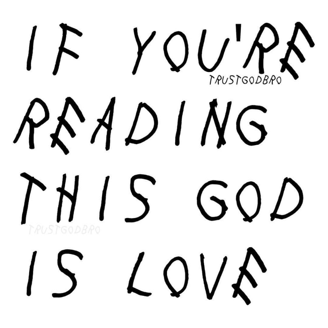 trustgodbro's tweet image. Pass it on...