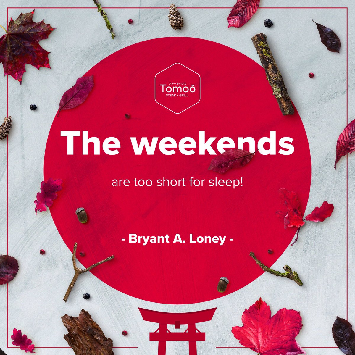 TomooSteak's tweet photo. Yuk ah beraktivitas!

Weekend bukan untuk tidur aja di rumah, tapi untuk beraktivitas yang menyenangkan.

Happy weekend Tomodachi ~ https://t.co/XmF1g1psa0