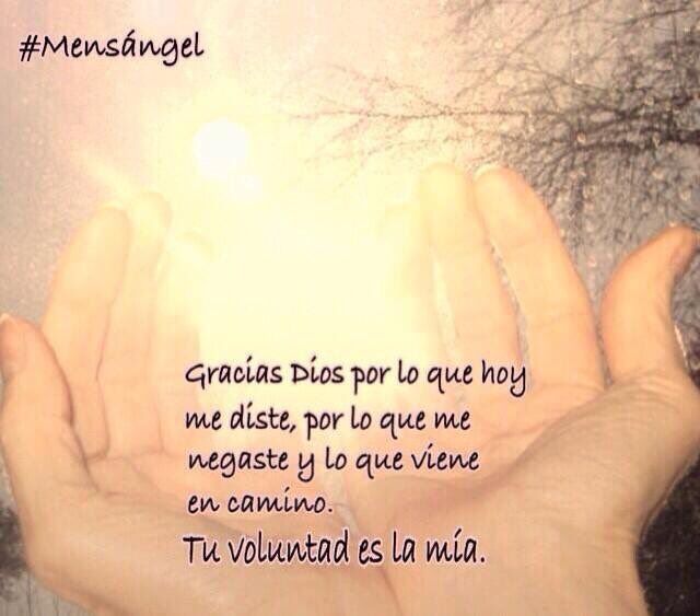 🙏🏻Manitas juntas🙏🏻
Se feliz con lo que tienes mientras se cumplen tus deseos. #Mensángel