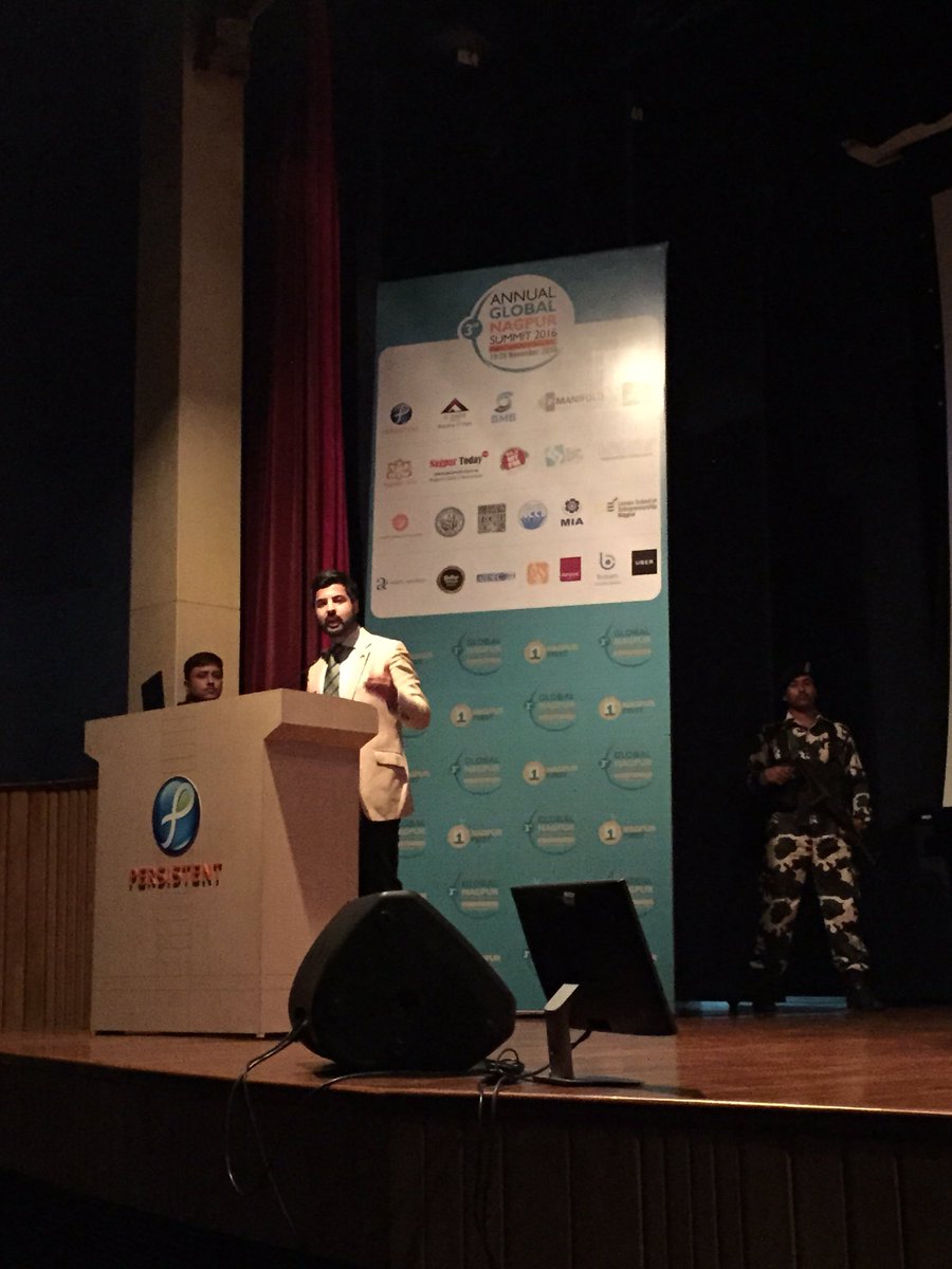chandruiyer's tweet photo. @Amanswords from @tradegovukIND  emphasised the importance of the India UK relations and the role that Nagpur can play at the #GNS2016. https://t.co/jZgGVPz1yi