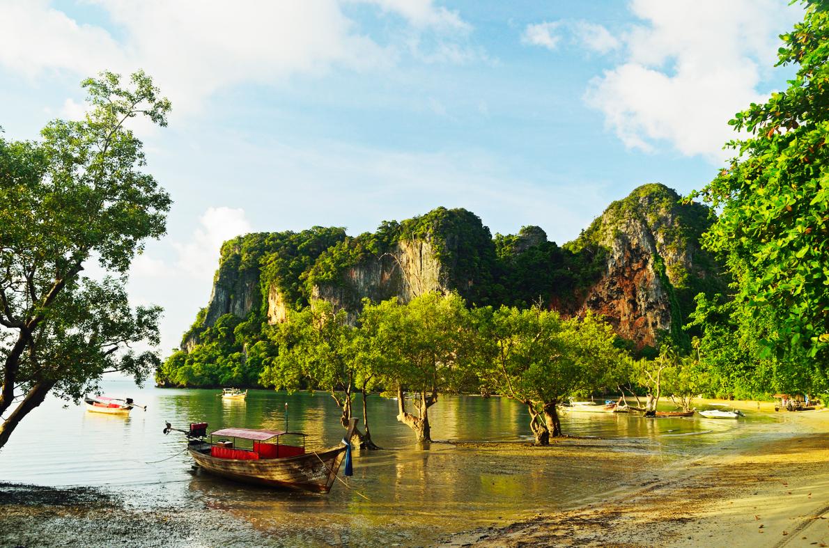 Andaman Sea in Krabi Province, Thailand.