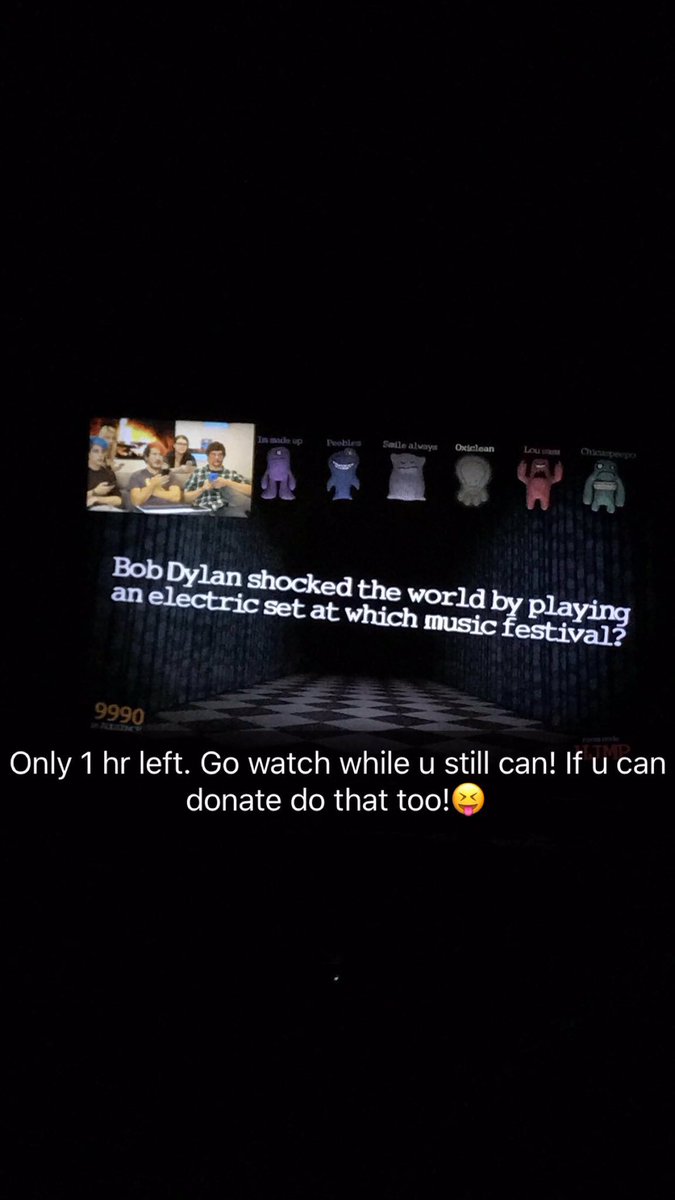 lexi0922's tweet photo. Go watch Mark's charity livestream and donate if u can! Only about 1 hr left! @markiplier @Apocalypto_12 @CrankGameplays #bumbblebutt https://t.co/fuExQROOxQ