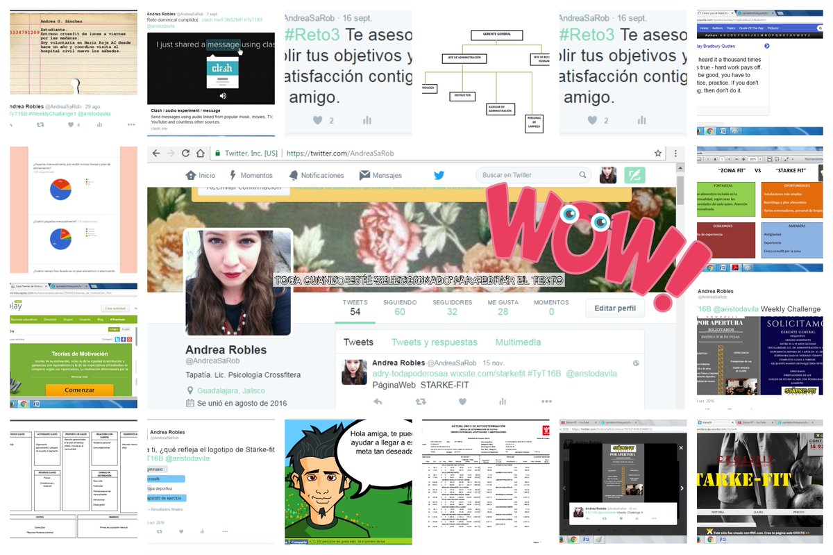 AndreaSaRob's tweet photo. #TyT16B @aristodavila #WeeklyChallenge12 Huele a final. https://t.co/XlwZGsWtWH