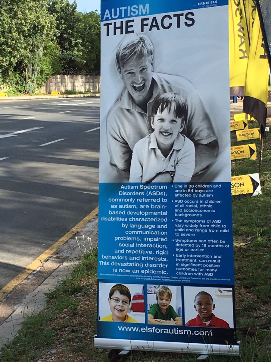 ElsforAutism_SA's tweet image. Els for Autism #CC2016