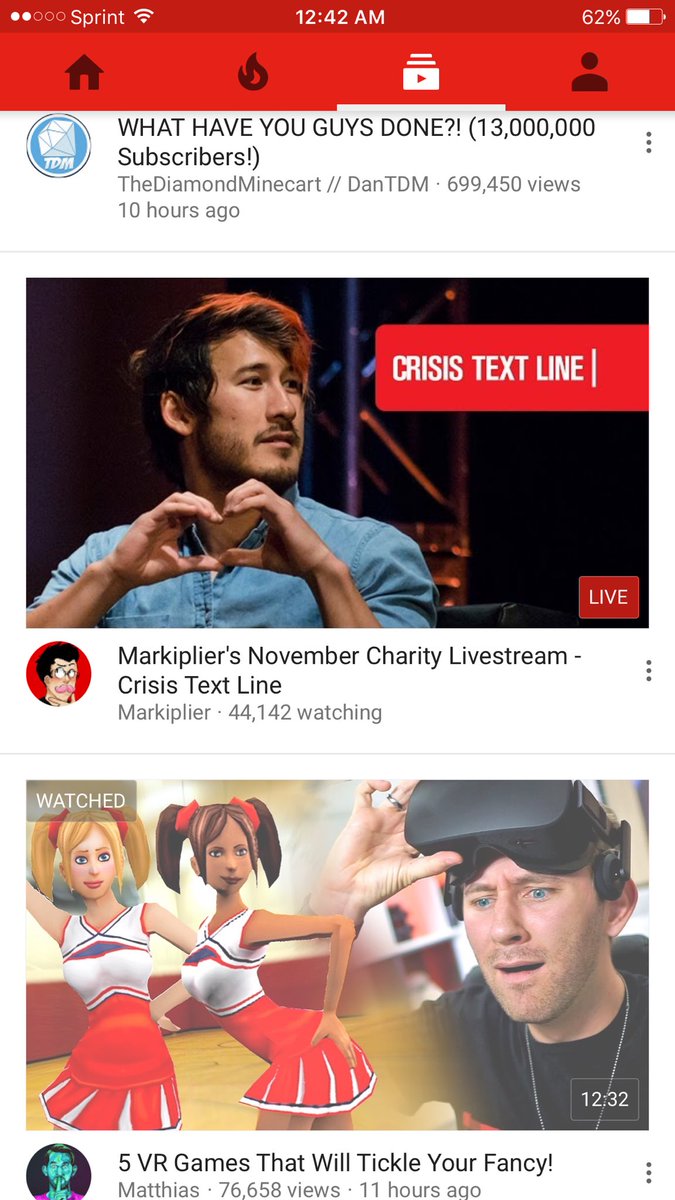 lexi0922's tweet photo. #bumbblebutt don't worry people r still hereπ
including me @markiplier @Apocalypto_12 @CrankGameplays https://t.co/hQkculDKMa
