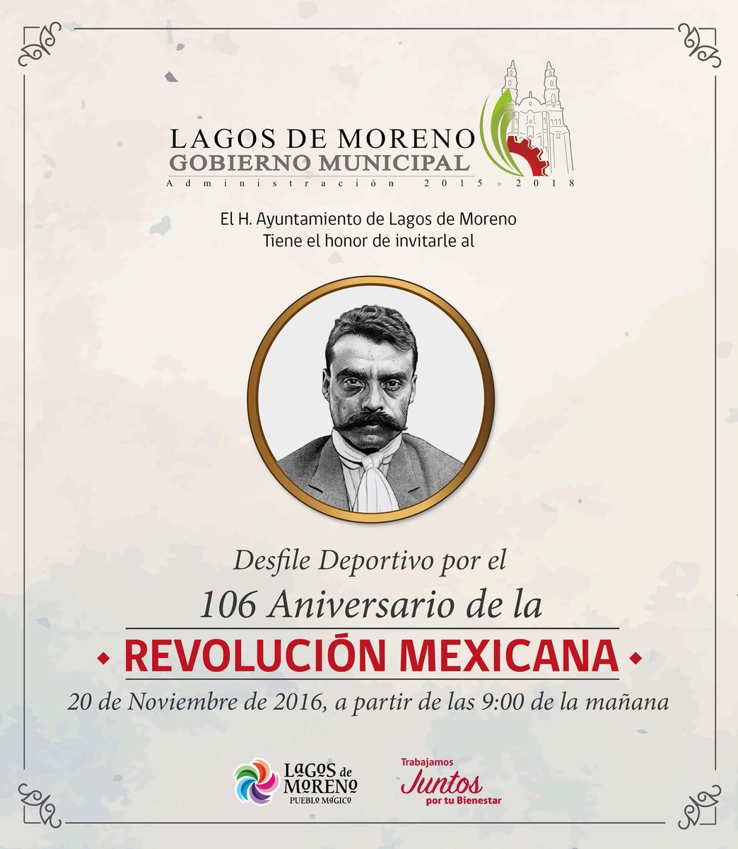 El Desfile Deportivo del 20 de noviembre en las principales calles del centro histórico.