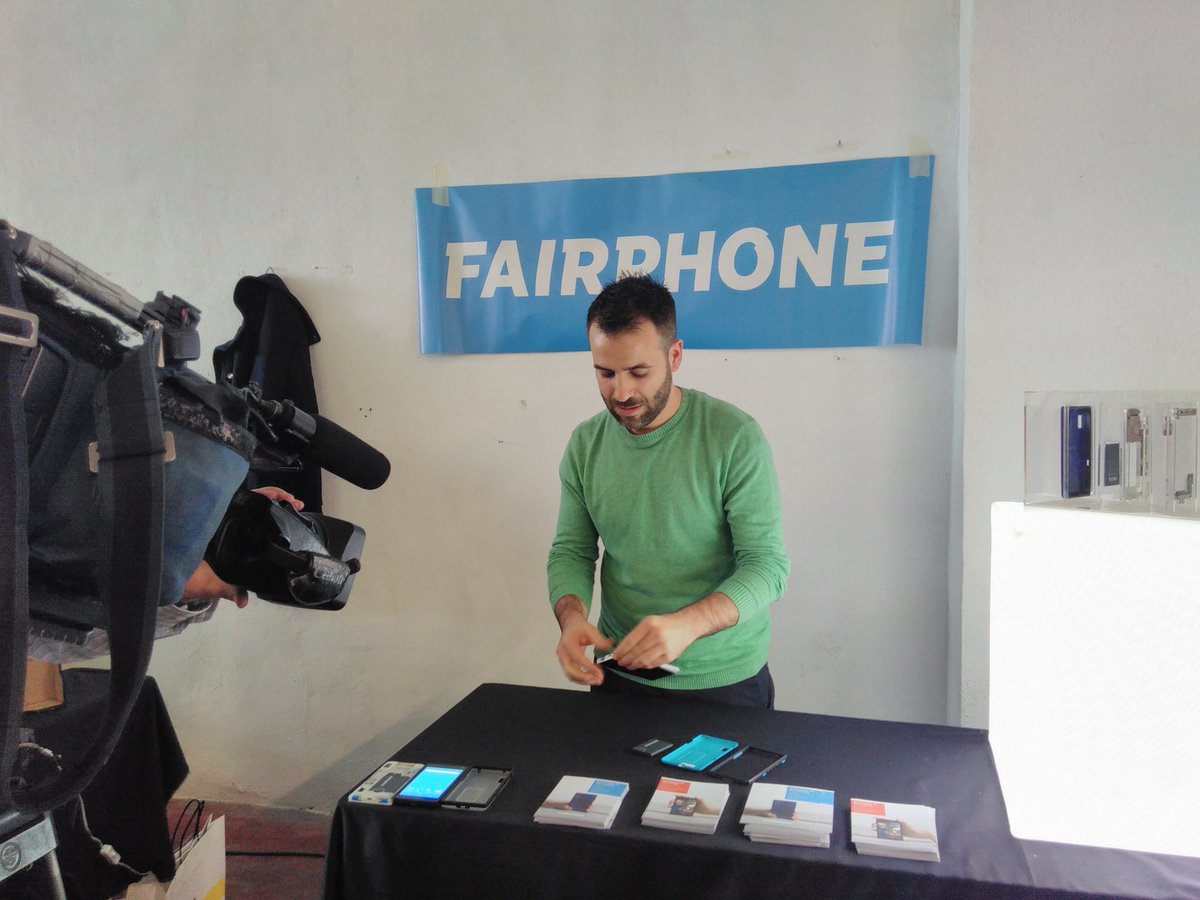 The Dutch social enterprise <a href="/fairphone/">Fairphone</a> is entering the Spanish market! Meet them at <a href="/makerfaire/">Maker Faire</a> #bilbaomakerfaire #WeAreFairphone