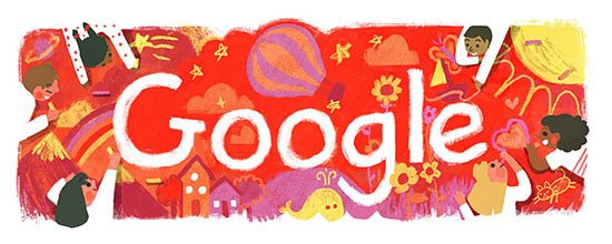 #20novembre
#Doodle : #Google met à l'honneur la #Journée des #droits de l'#enfant...
#ChildrensDay #JournéeDeLEnfant #ChildRights #Droits