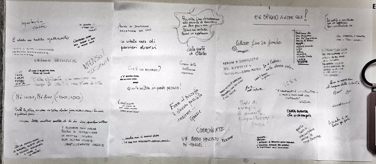 MicaelaCasalbon's tweet image. #Arcipelaghi: experience of #theatre #activecitizenship #art #sharing @CarcereSantAgata Bergamo with @CsvBergamo @teatroargine