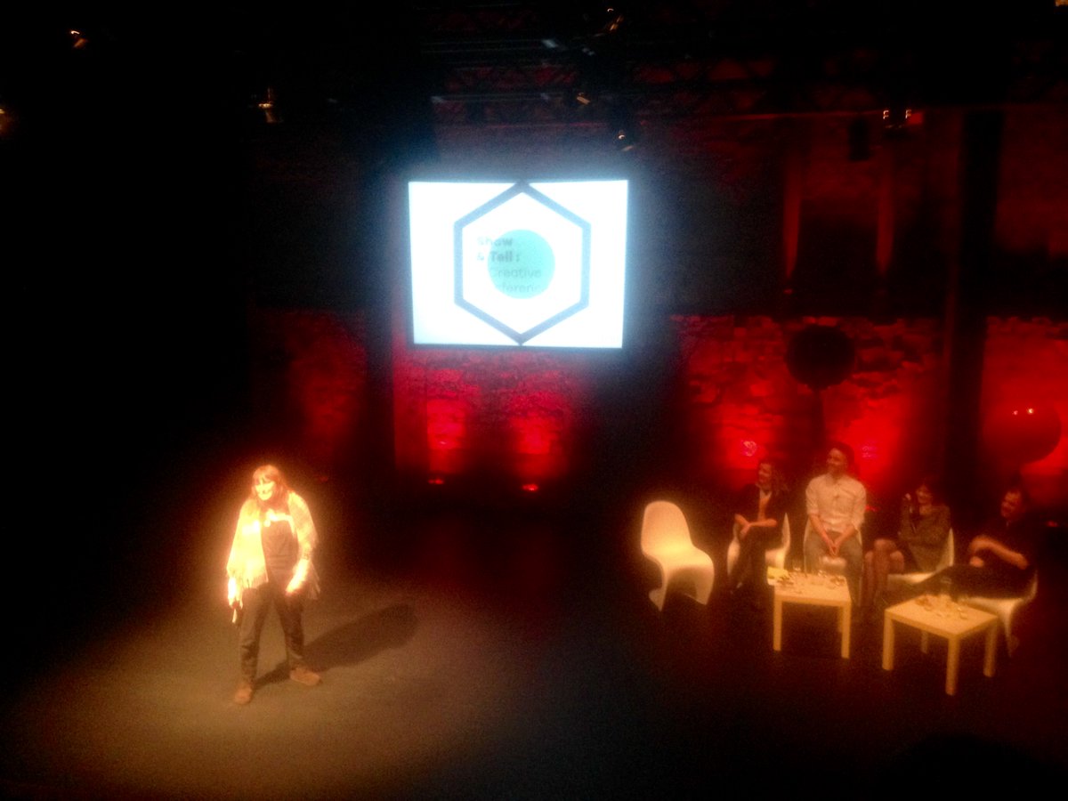 ClareLynchCreat's tweet photo. Great to listen to all the stories and ideas of the talented speakers at @ShowAndTellDub yesterday! Inspiring day! https://t.co/7j3YHS7zS1