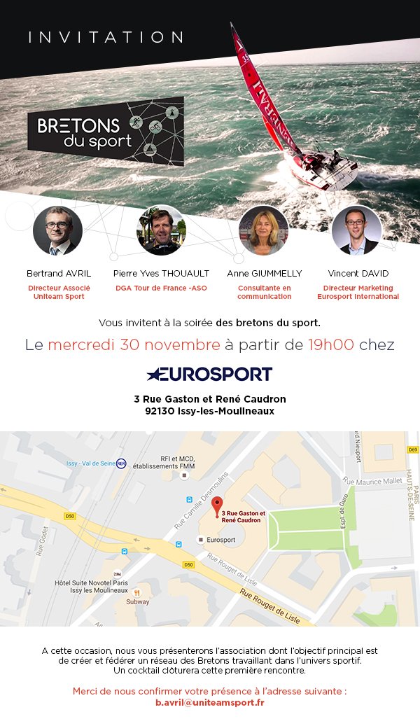 Réunion hier pour la création des #bretonsdusport avec <a href="/annegiummelly/">Anne Giummelly</a> <a href="/vdavid22440/">Vincent David</a> cc <a href="/THOUAULT/">THOUAULT</a> ... Ier rdv le 30/11