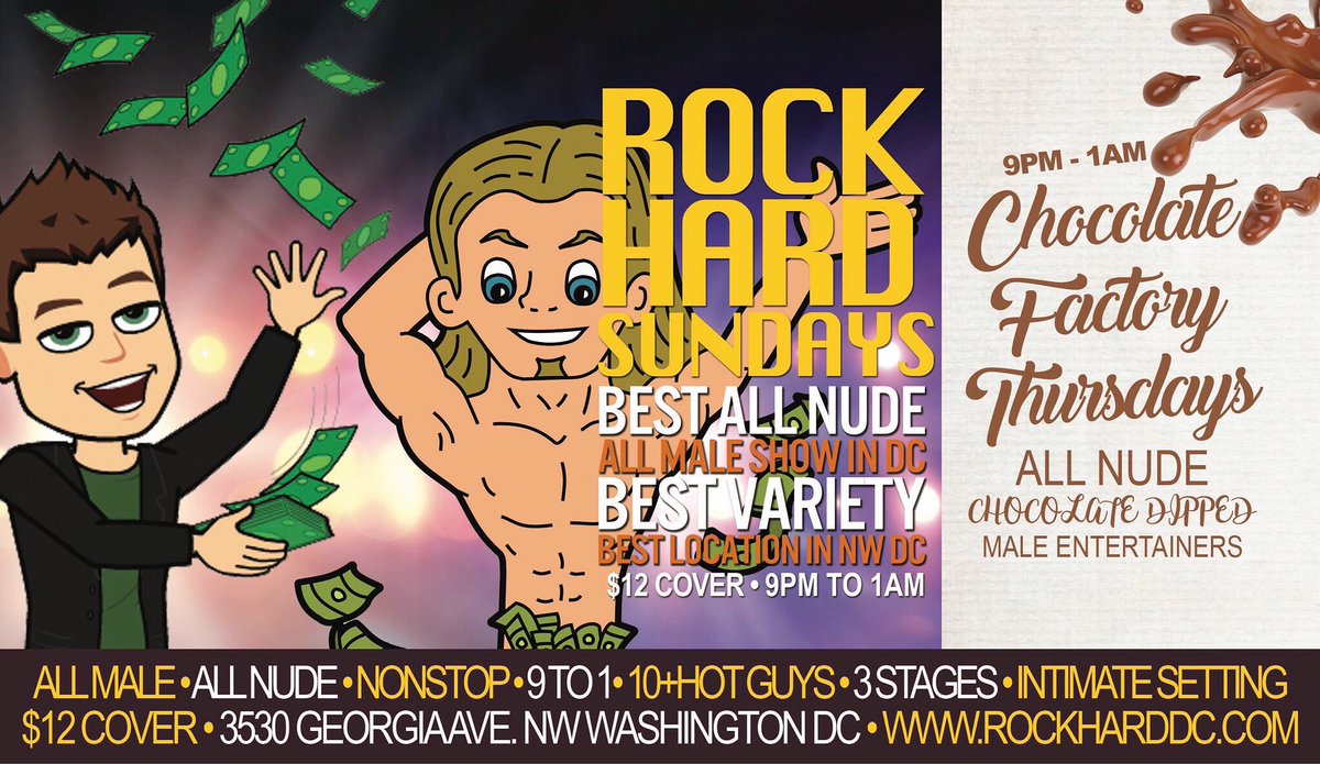 RockHardDC_'s tweet image. ROCK HARD SUNDAYS Will ToucH u DEEP Tonite❗️

Cum 4💯% MALE on MALE NUDE Erotic FantasY👅
Da Boyz Give NONSTOP RoCK HARD Pelvic Thrust$
9-1AM💦