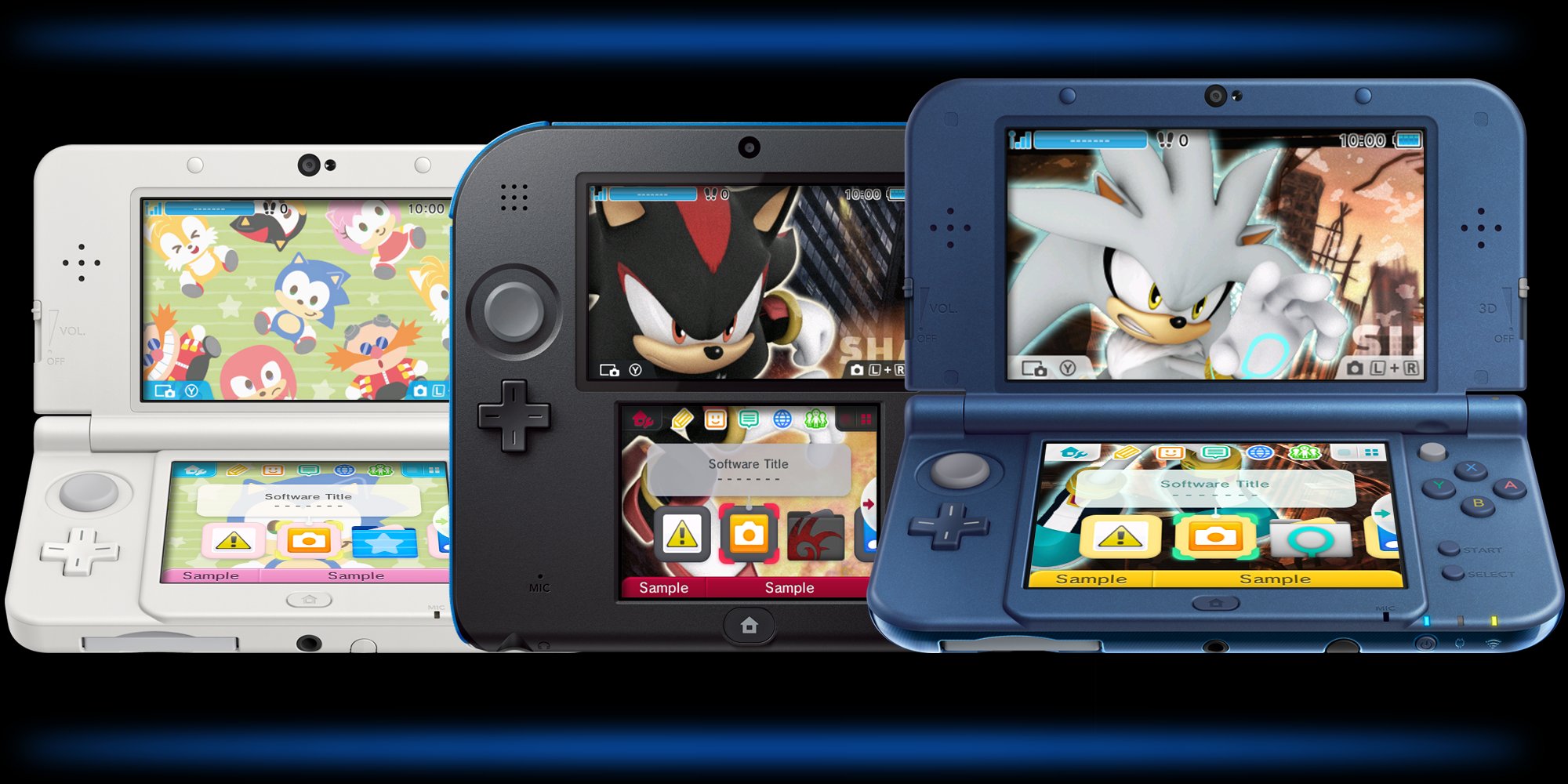Nintendo 3ds best sale xl sonic games