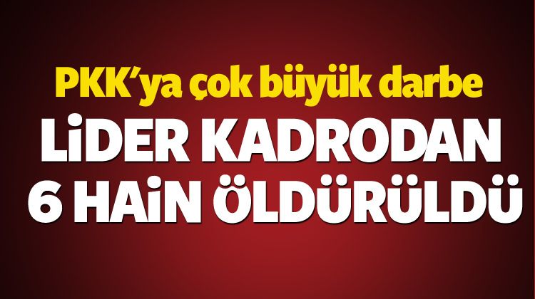 6'sı lider kadrodan 100'den fazla PKK'lı öldürüldü bit.ly/2gwRTwm
