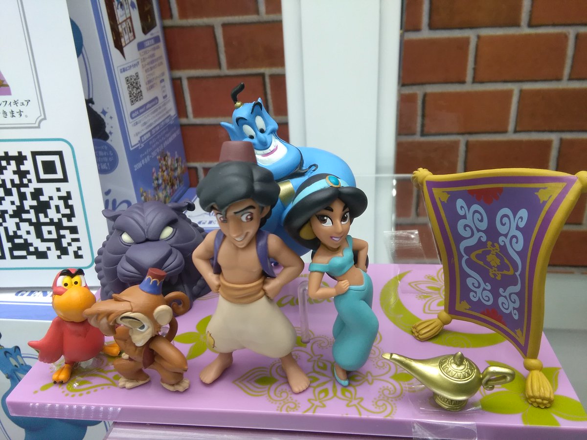 ﾃﾞｨｽﾞﾆｰｷｬﾗｸﾀｰｽﾞ ﾜｰﾙﾄﾞｺﾚｸﾀﾌﾞﾙﾌｨｷﾞｭｱ story.04 アラジン入荷しており