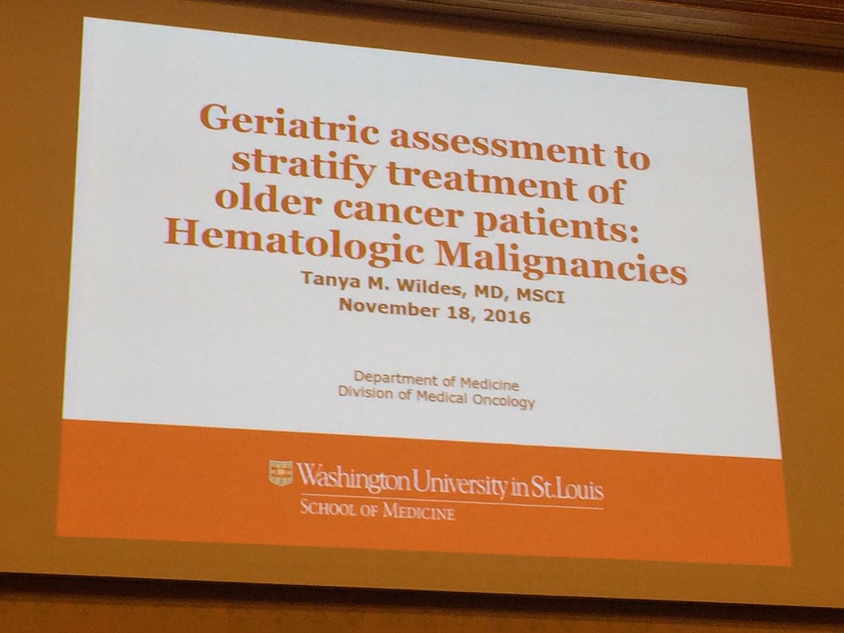 hematogeriatria's tweet photo. En la sesión de tratamientos adaptados en personas frágiles, se presentaron datos en #LLC, #mieloma y neoplasias mieloides #SIOG16 https://t.co/lZiuIOhQwx