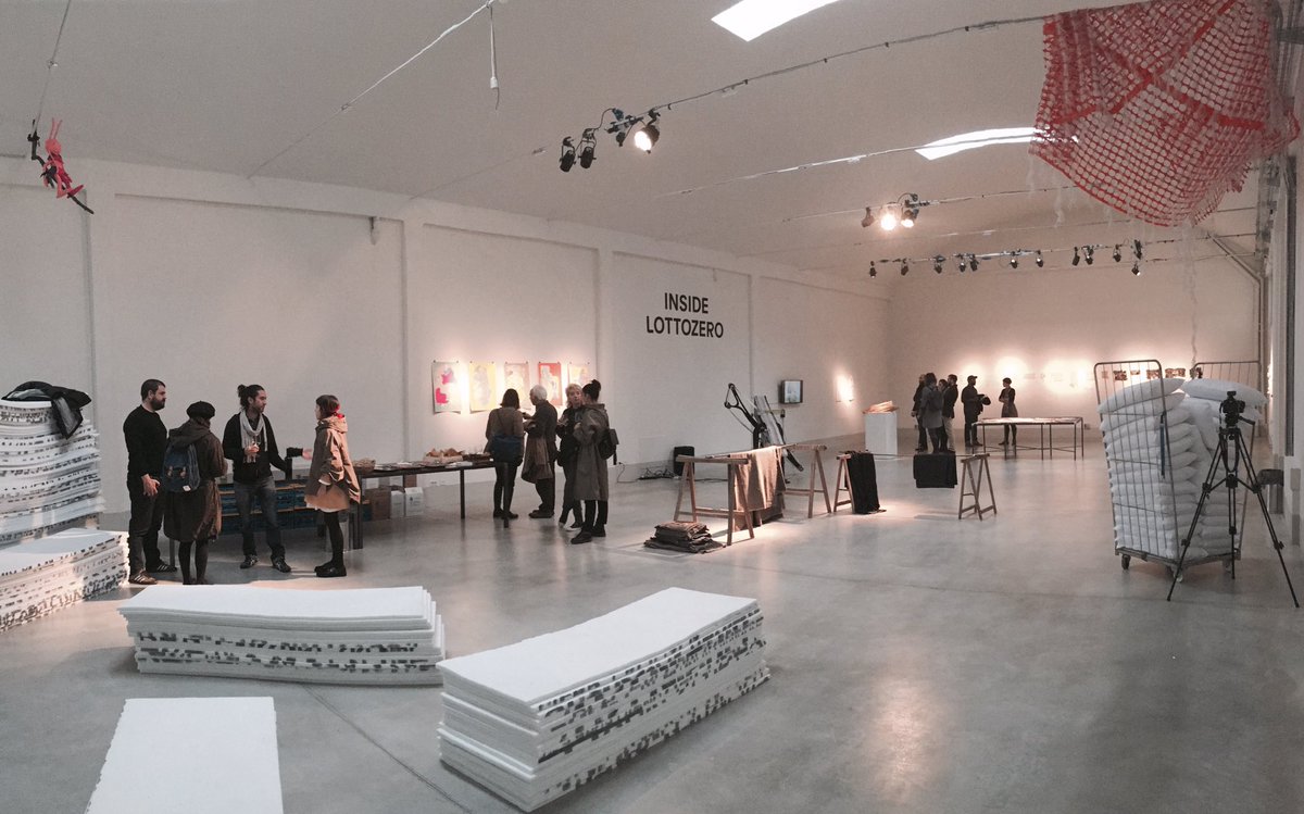 Ieri #finissage @lottozero 
#INSIDELOTTOZERO

#Prato #Toscana #Textile #culture