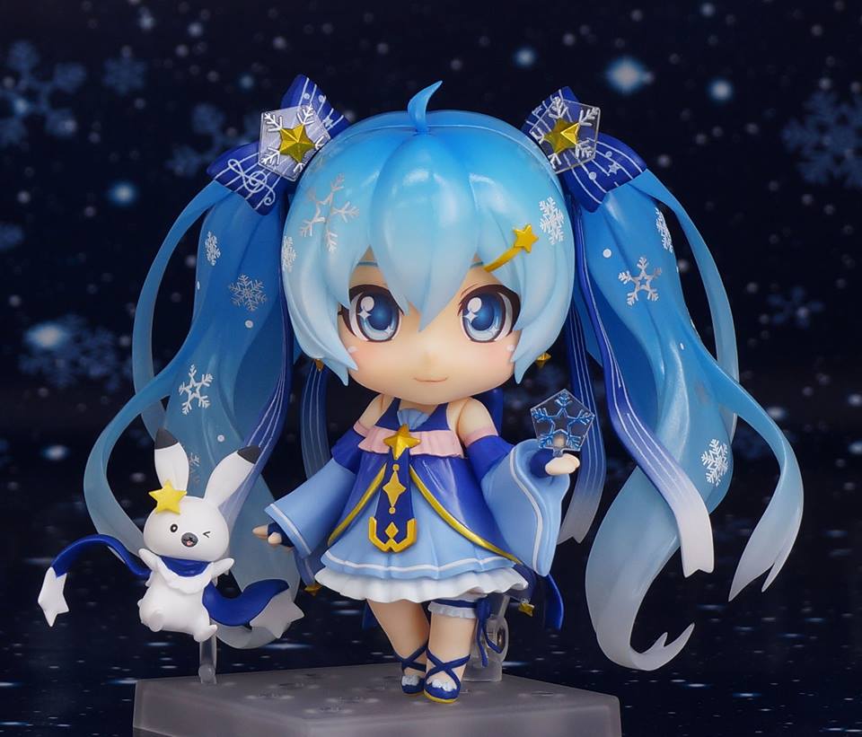 Ruru Moepop Nendoroid Figma Snow Miku 17 Twinkle Snow Ver Snowmiku Goodsmile