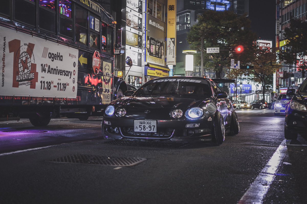wesurvive7's tweet photo. Celica  Tokyo street！!🌃
@pantya0167 https://t.co/onr7YBDTuX