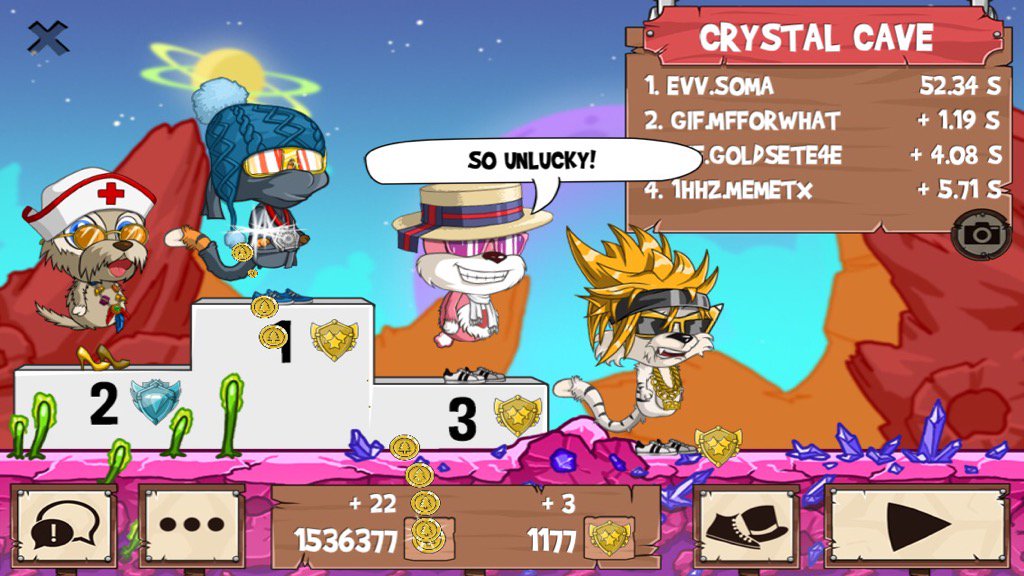1SOMAx's tweet photo. Want to catch an L? #funrun2 #mfforwhat #GOLDSETE4E #MemeTX https://t.co/ZIgwOvz5rw
