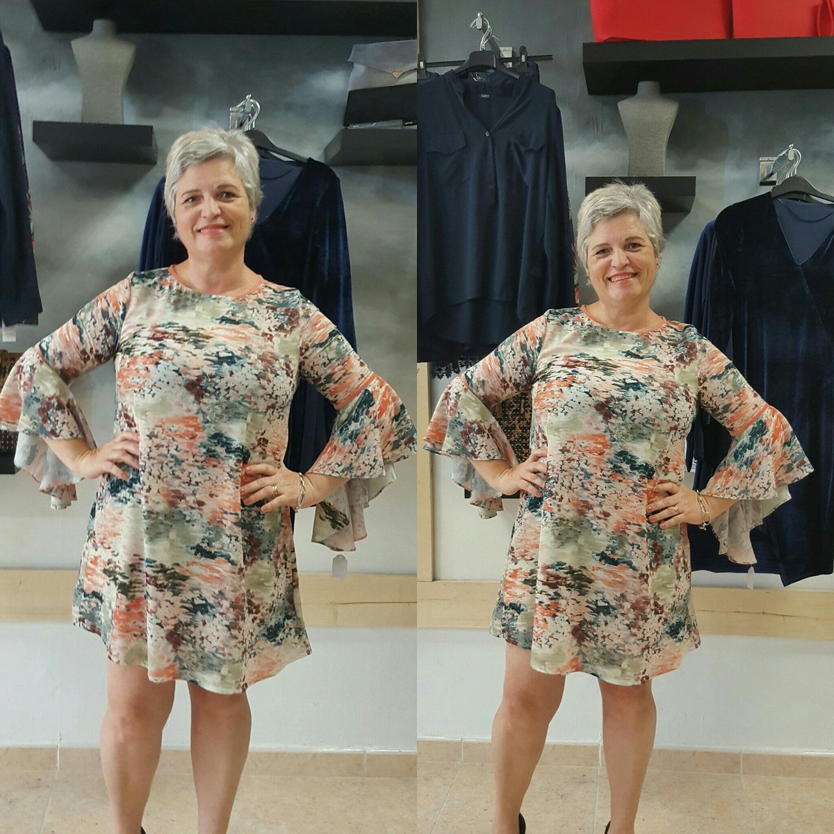 91NoventayUno's tweet photo. Más modelos que estamos recibiendo. Son ideales y para todos los gustos. 👜👛👠
Vestidos Lisos y estampados🙈🙈 además  look más informales. https://t.co/EeJY8CTyji