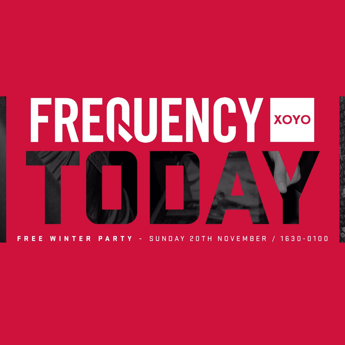 The day has come! Guest List Submission closes at mid day! Send last minute names to >> info@frequencylondon.co.uk