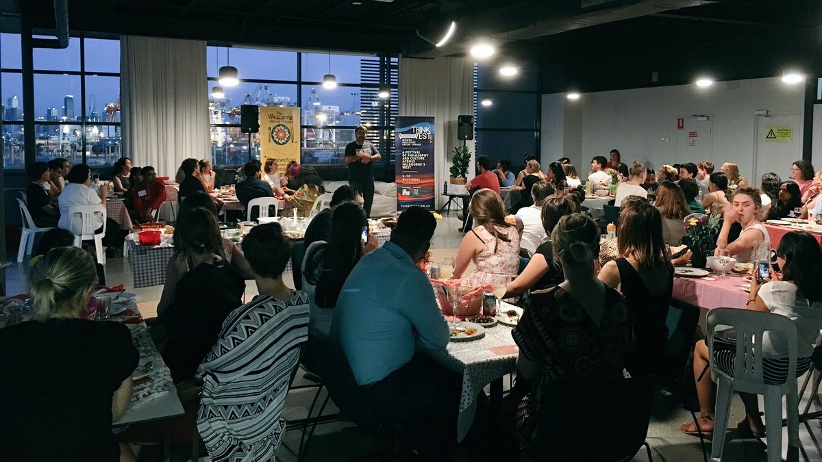kajlofgren's tweet image. The extraordinary @Kon__K telling stories of food, culture and connection @ThinkWest