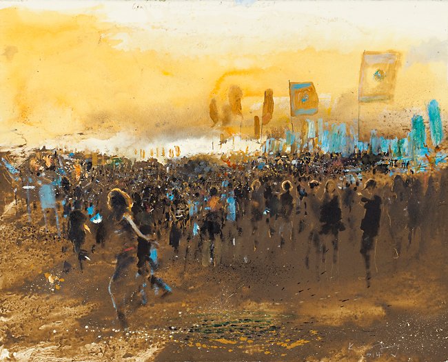 JacksonFGallery's tweet photo. Hi @maryannehobbs how about @GlastoFest Artist in Residence @KurtJacksonArt's West Holts Mud painting? #6MusicArt https://t.co/5Tk3XP7e4Q https://t.co/IiGfK50Ibe