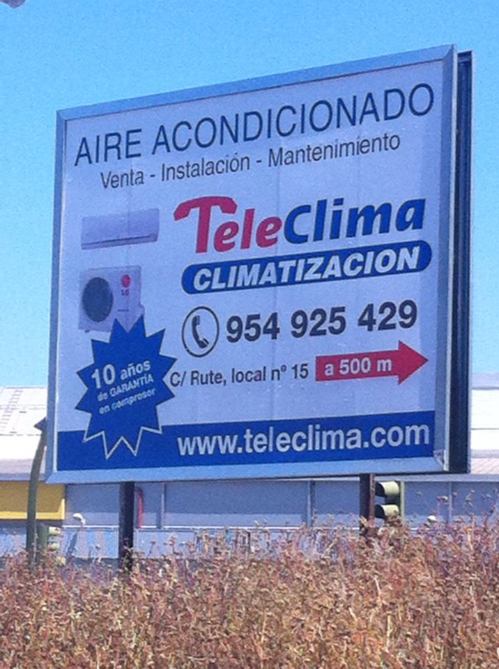 TeleClima's tweet image. Acércate a conocernos. Estamos en teleclima.com #aireacondicionado #climatizacion #sevillahoy