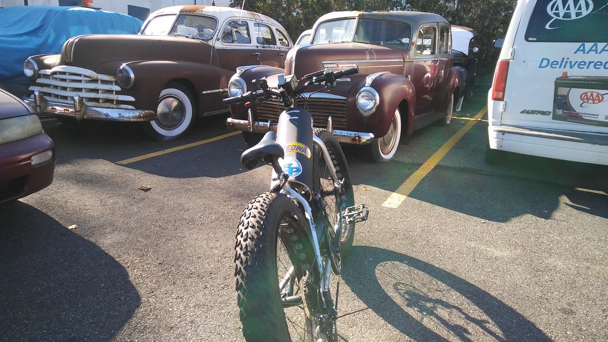 When you run errands on our #electricbike #fatbike, it takes on an epic dimension not present in other experiences. #clarkmoto